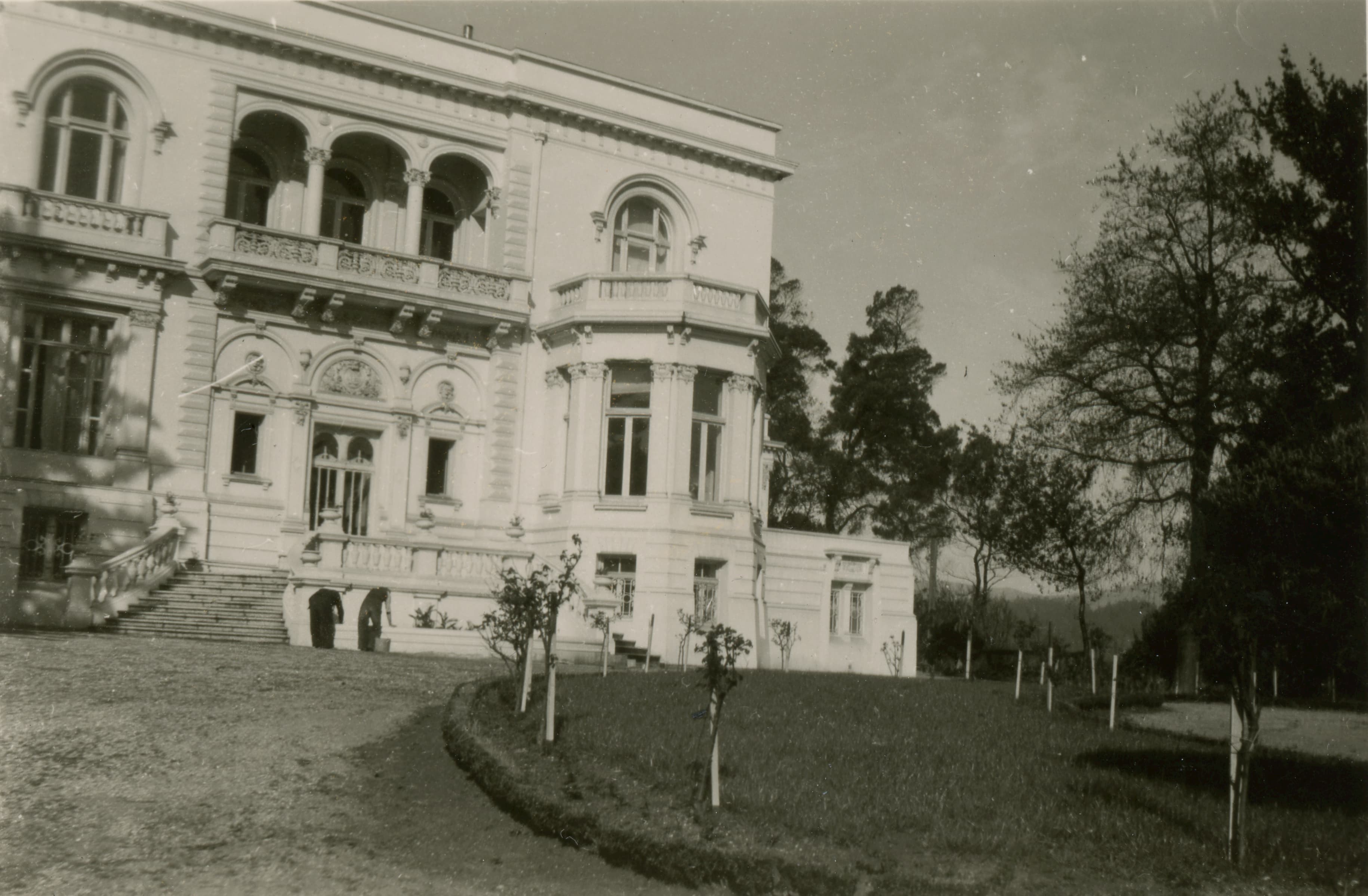 Parque de Lota en 1949