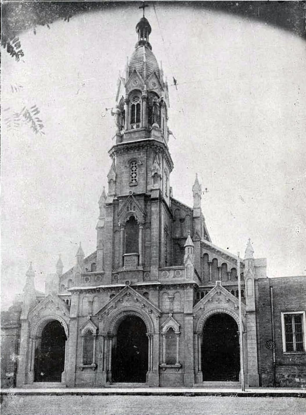 Iglesia de Nuestra Señora de la Victoria en 1923