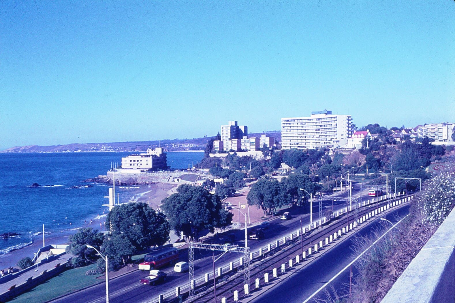 Caleta Abarca a inicios de los 60s