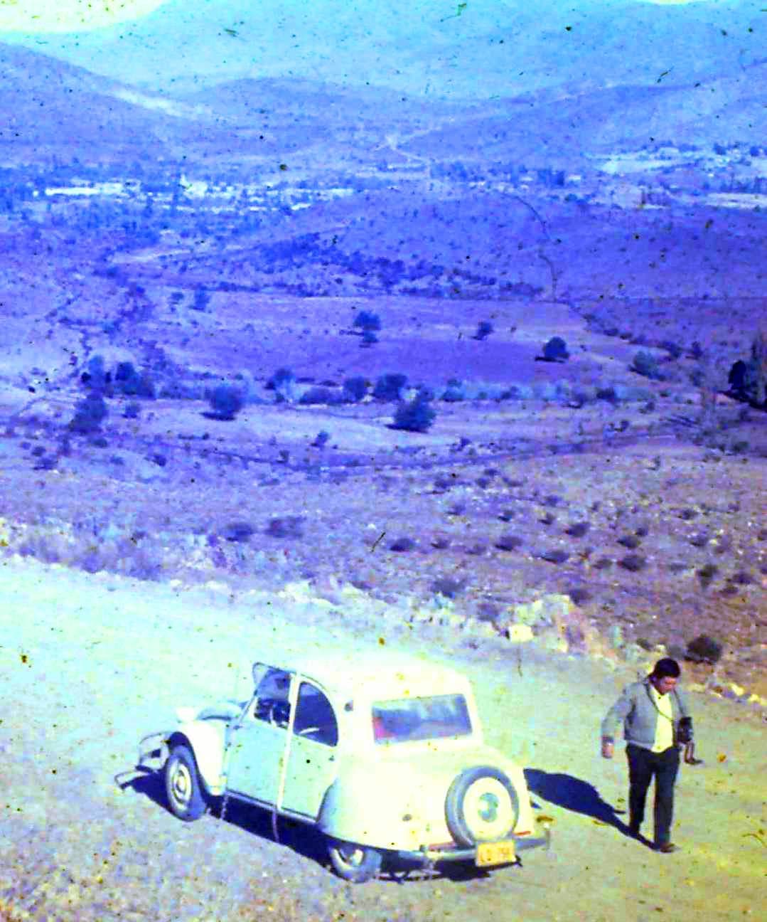 Camino a Combarbalá año 1970