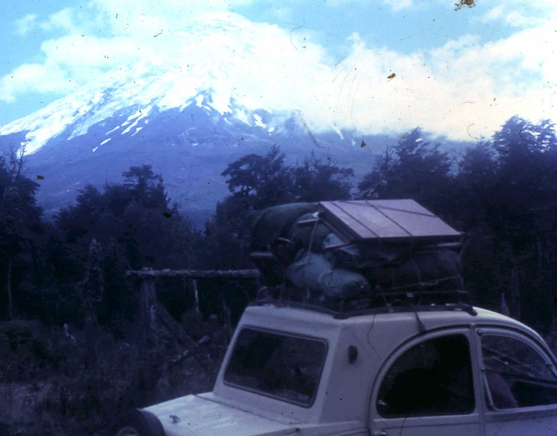 Volcán Osorno, año 1968