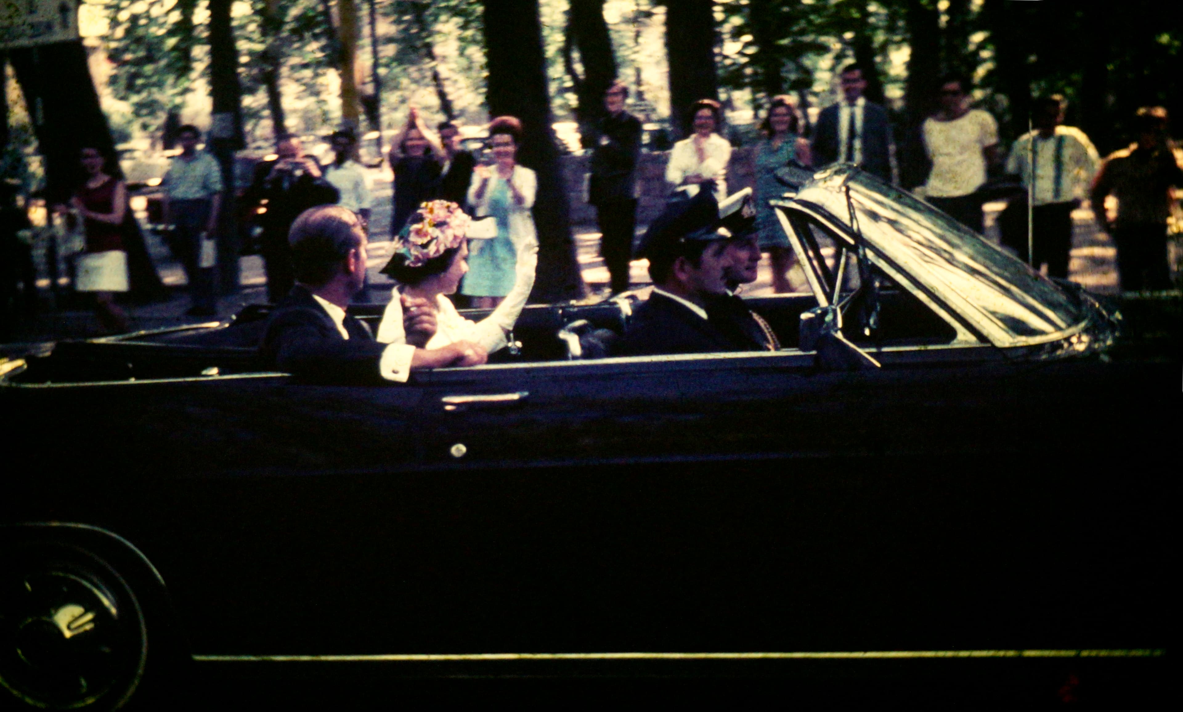 Reina Isabel en Santiago, 1958