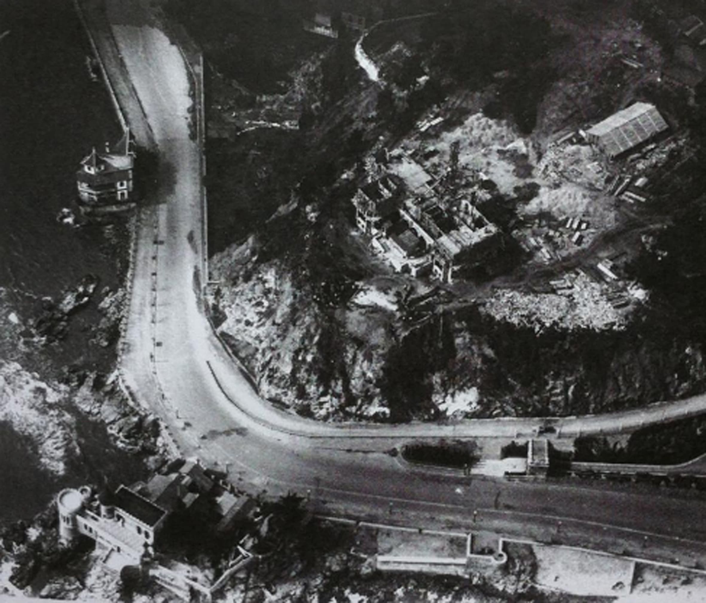 Construcción Palacio Cerro Castillo, 1928