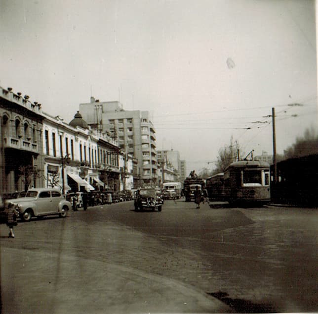 Alameda de Santiago en 1945