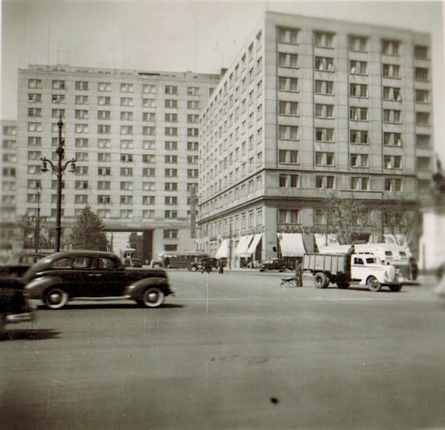 Barrio Cívico de Santiago en 1945
