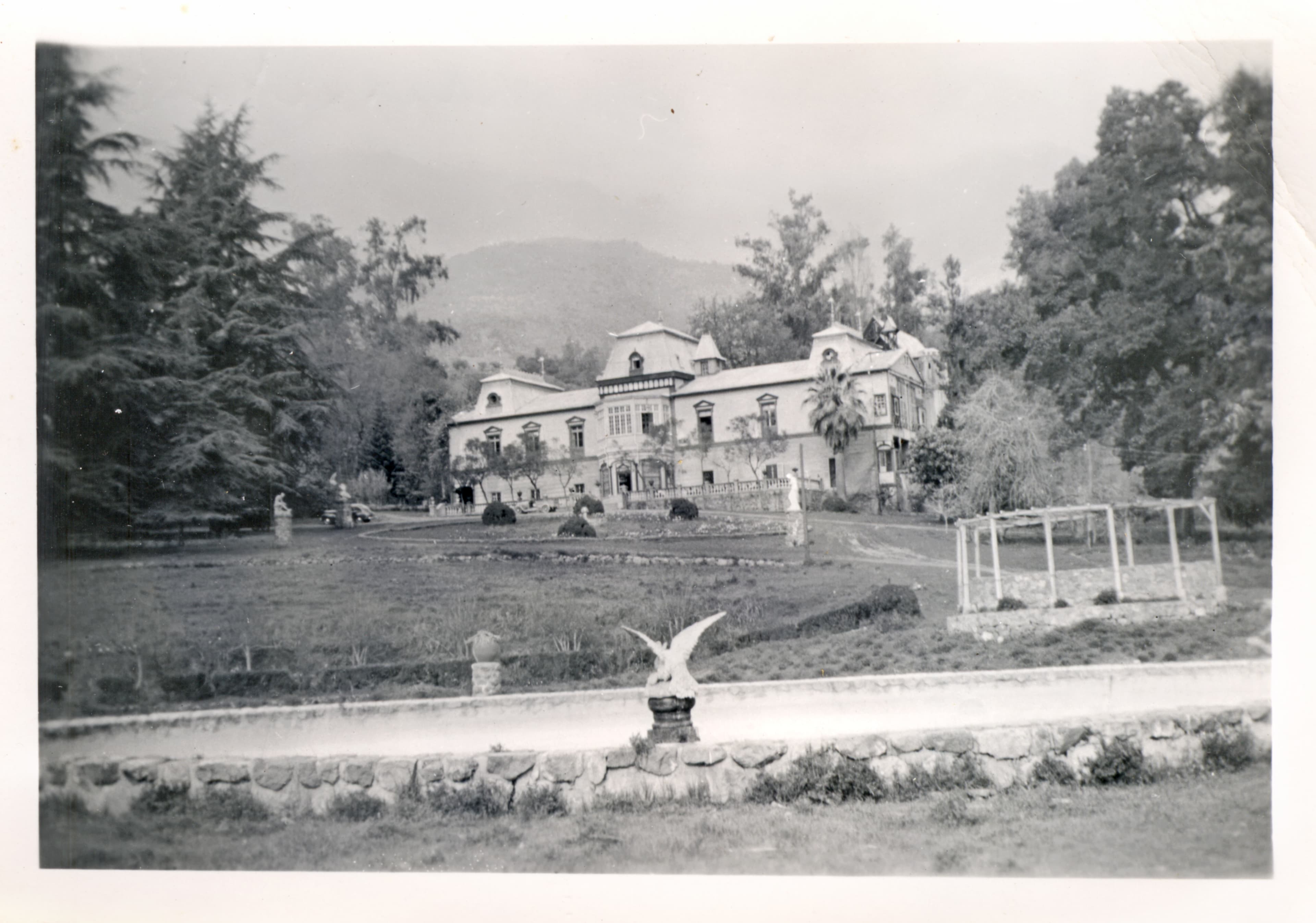 Parque y Casona Arrieta en 1955