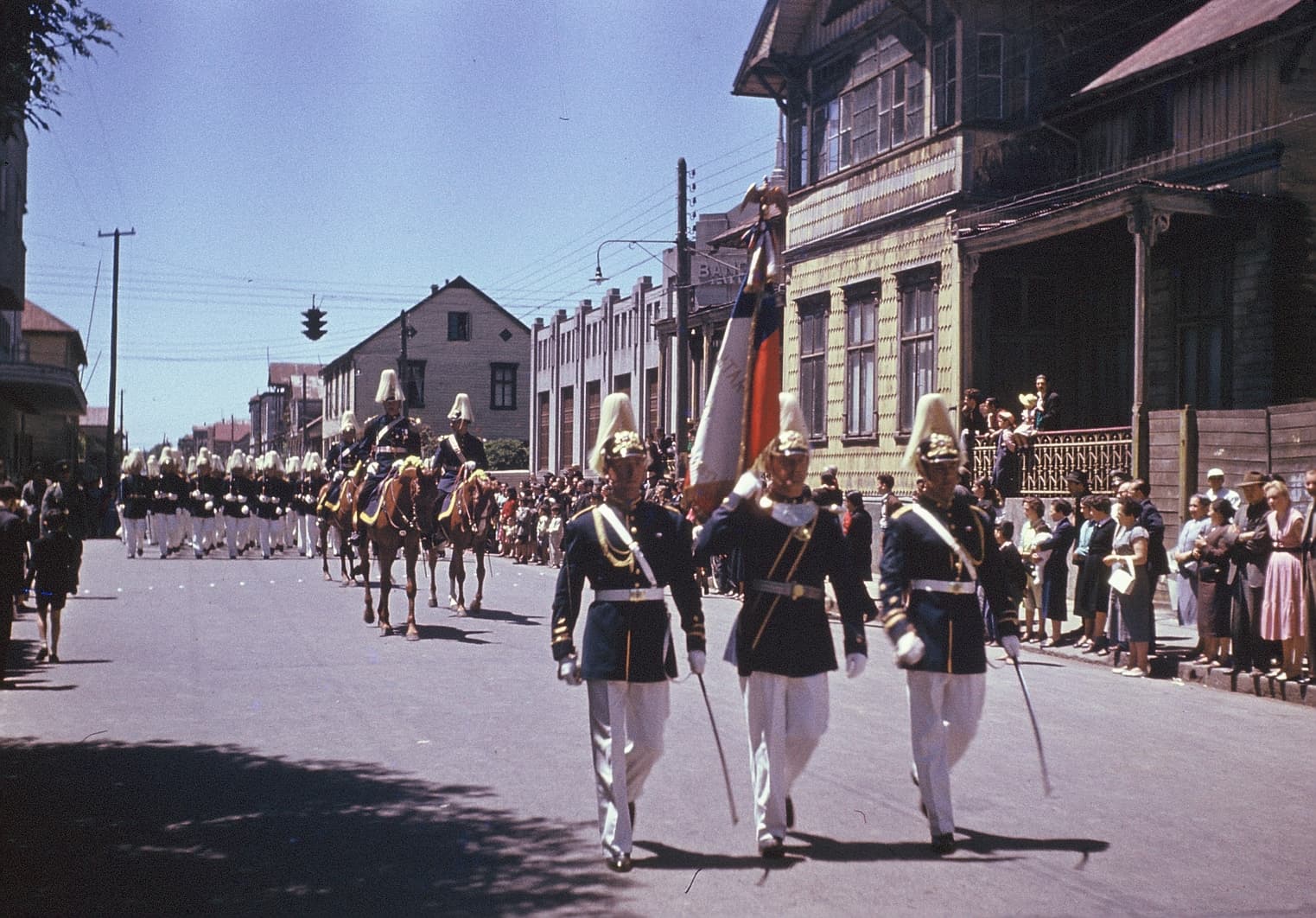 Escuela Militar en Osorno, 1956