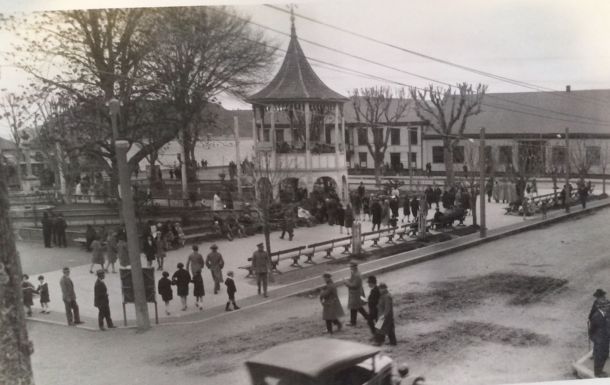Plaza de Puerto Montt en 1918