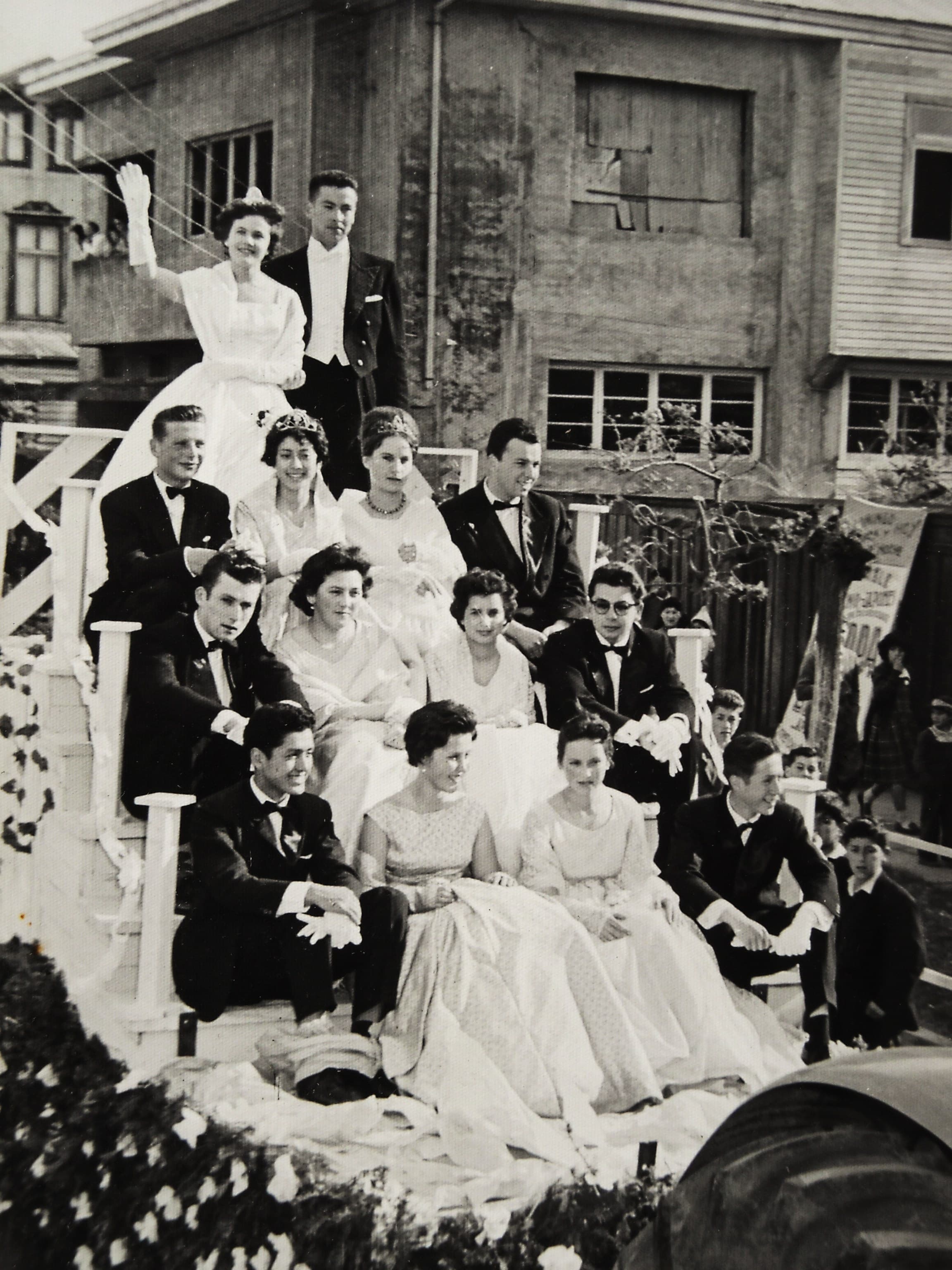 Graduación en Río Bueno en 1957