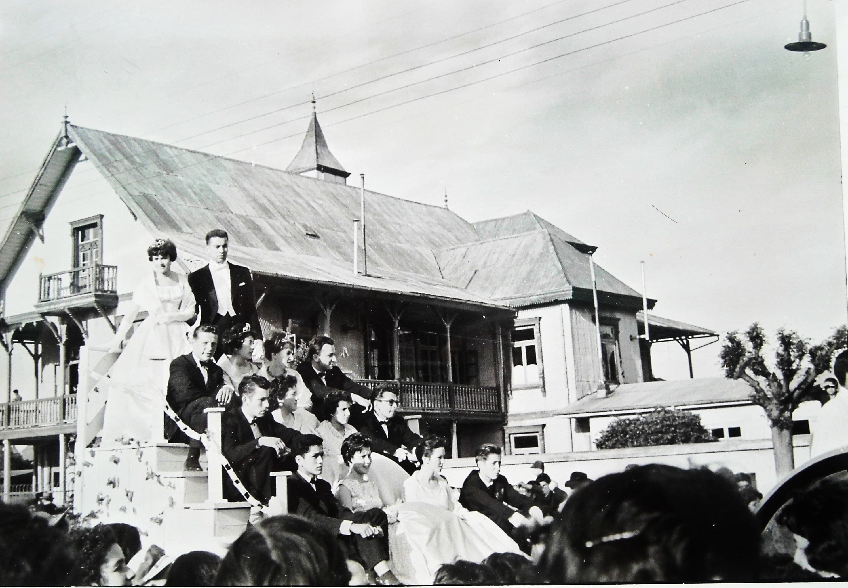 Graduación en Río Bueno en 1957