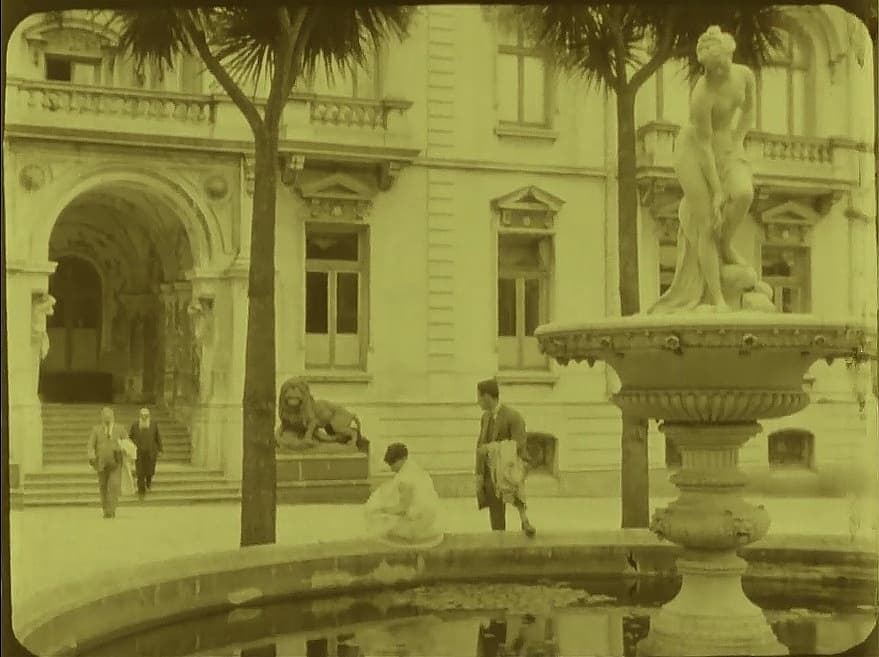 Palacio Cousiño-Goyenechea de Lota en 1925