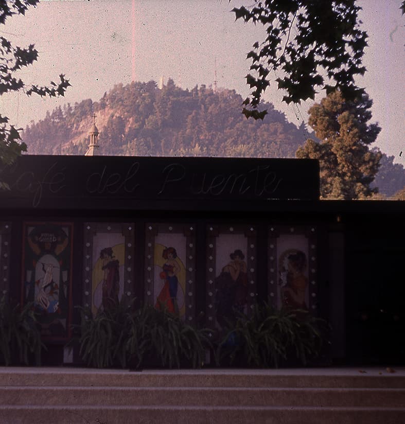 Café del Puente en 1989