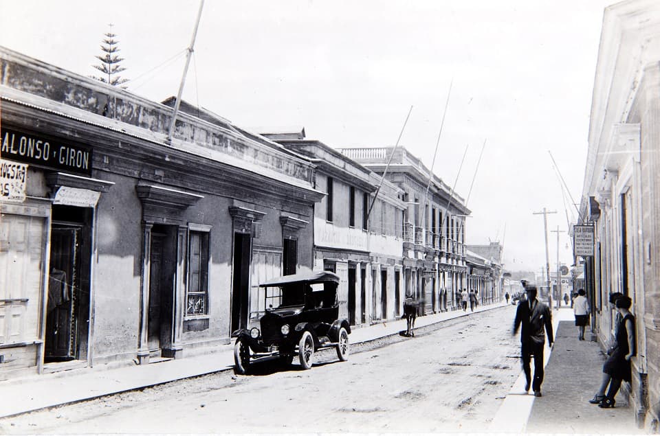 Calle Atacama de Copiapó, circa. 1925
