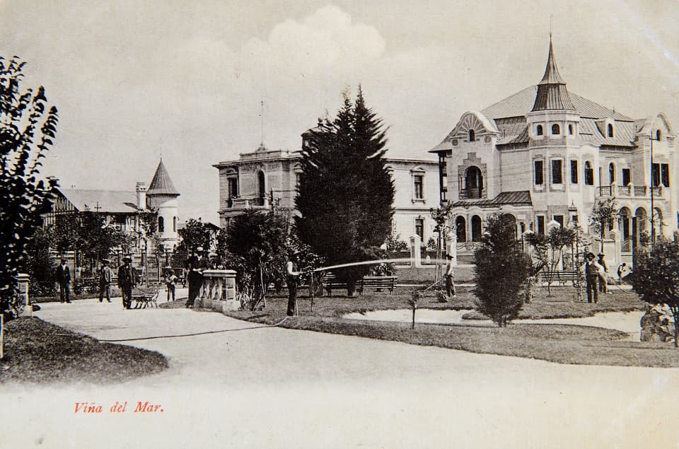 Plaza Vergara en 1900