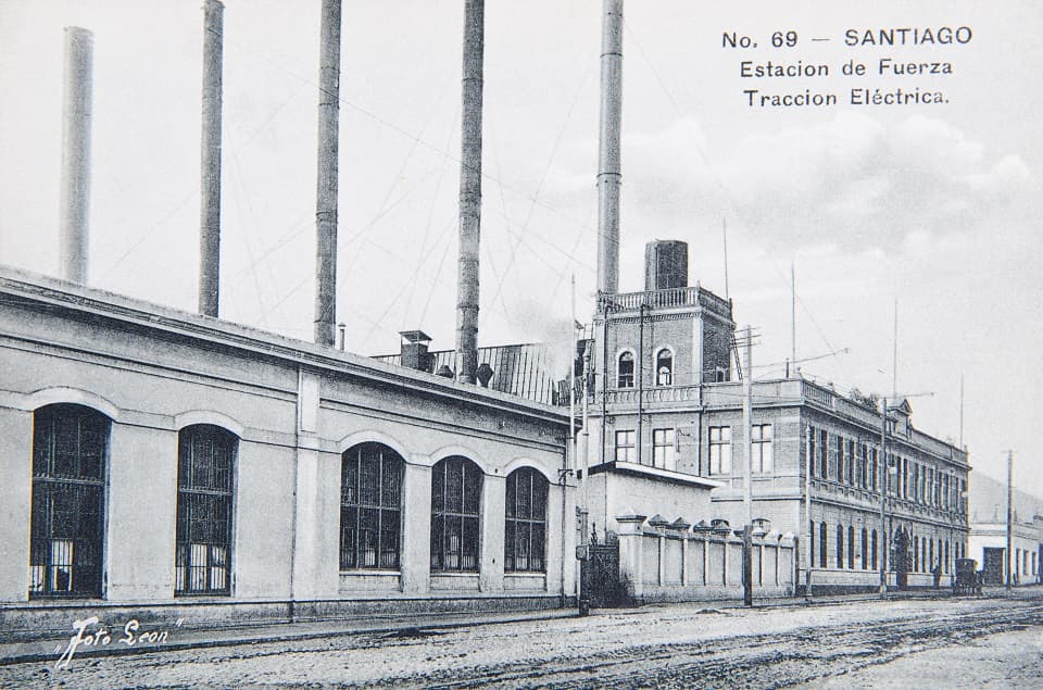 Estación de fuerza tracción eléctrica ca. 1930