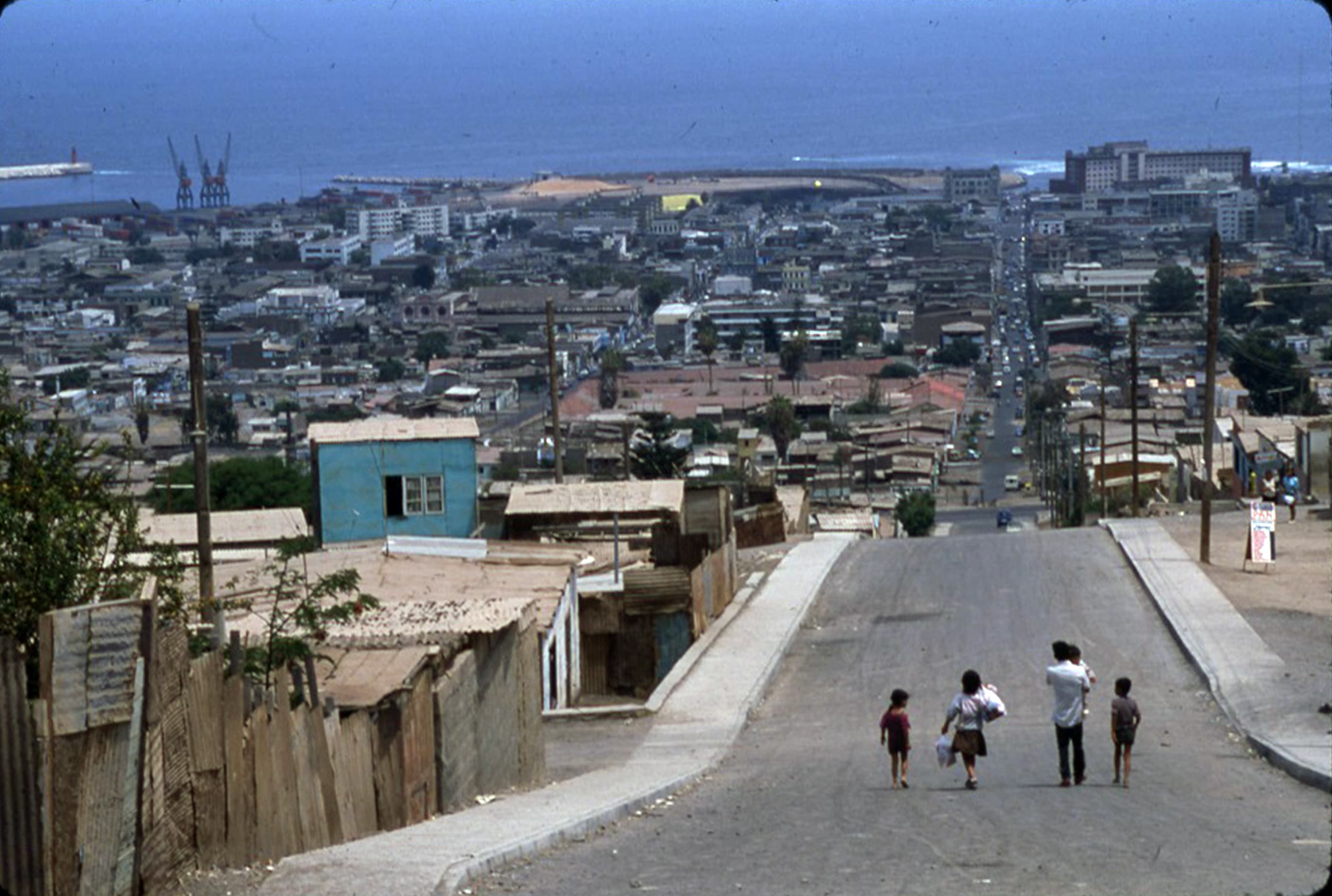 Calle Baquedano de Antofagasta, ca. 1990
