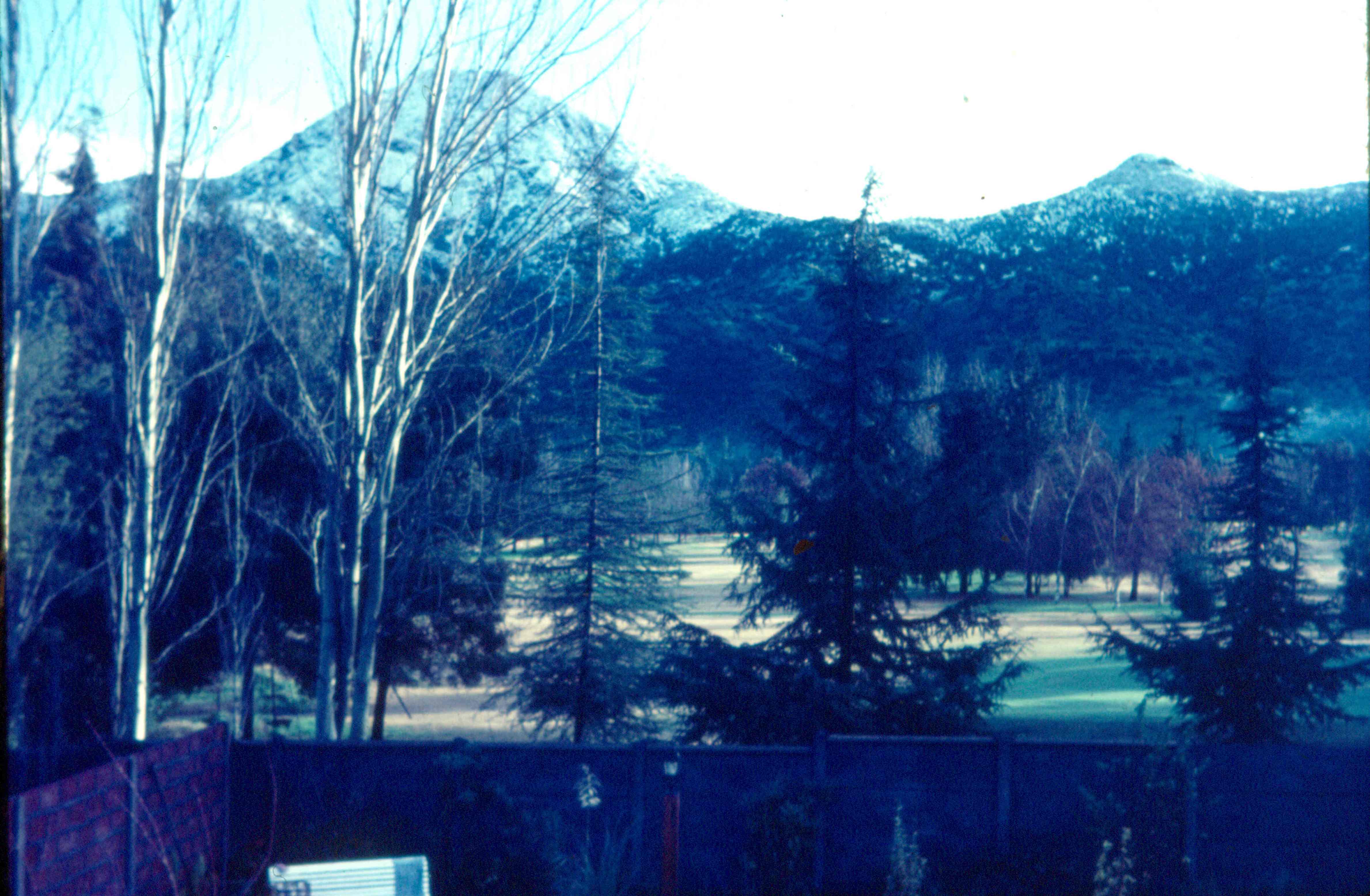 Cerro Manquehue en 1970