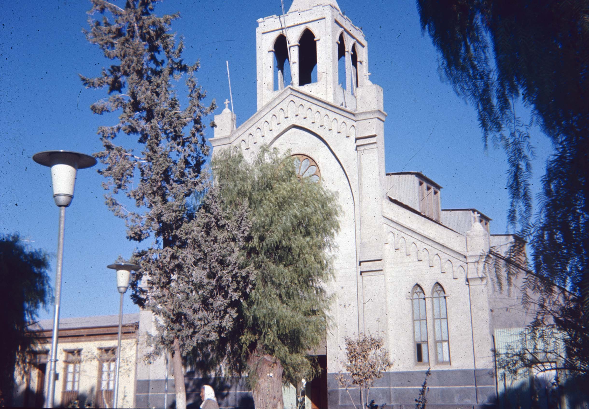 Iglesia en Curicó en los 60