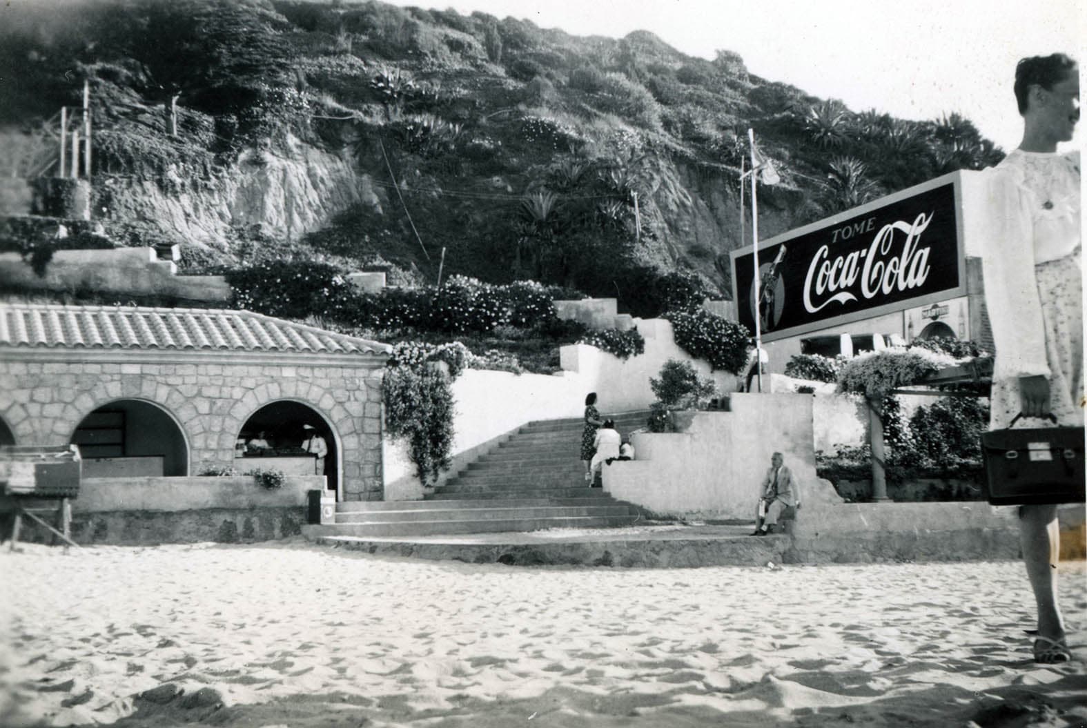 Playa Las Salinas en 1948