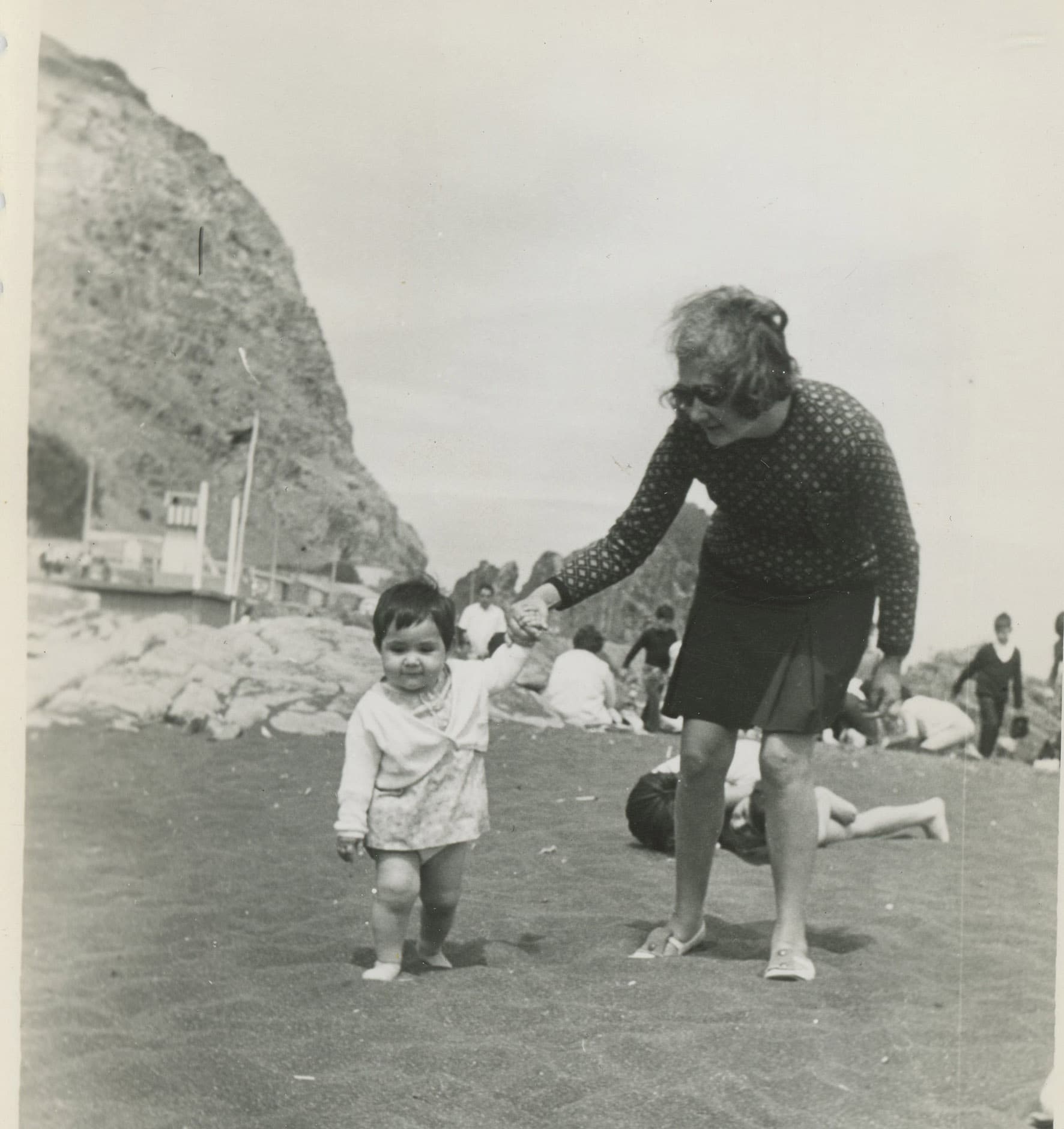 Verano en la playa de constitución en 1969