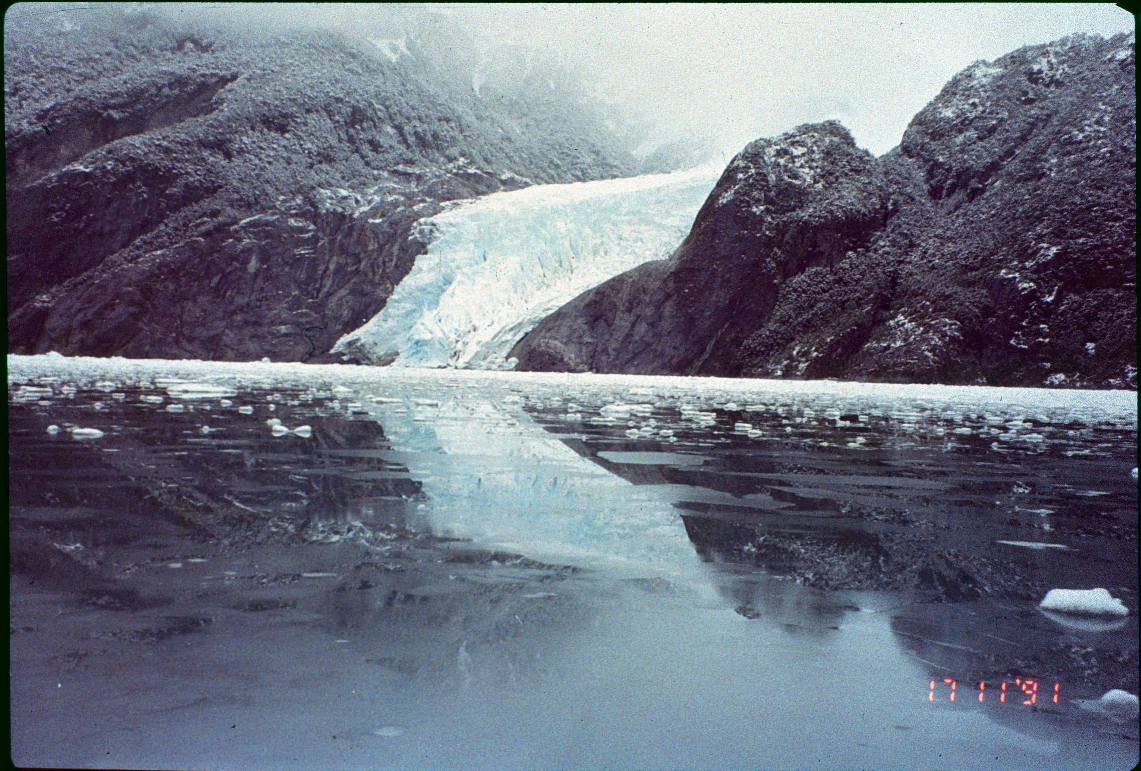 Glaciar Balmaceda en 1991