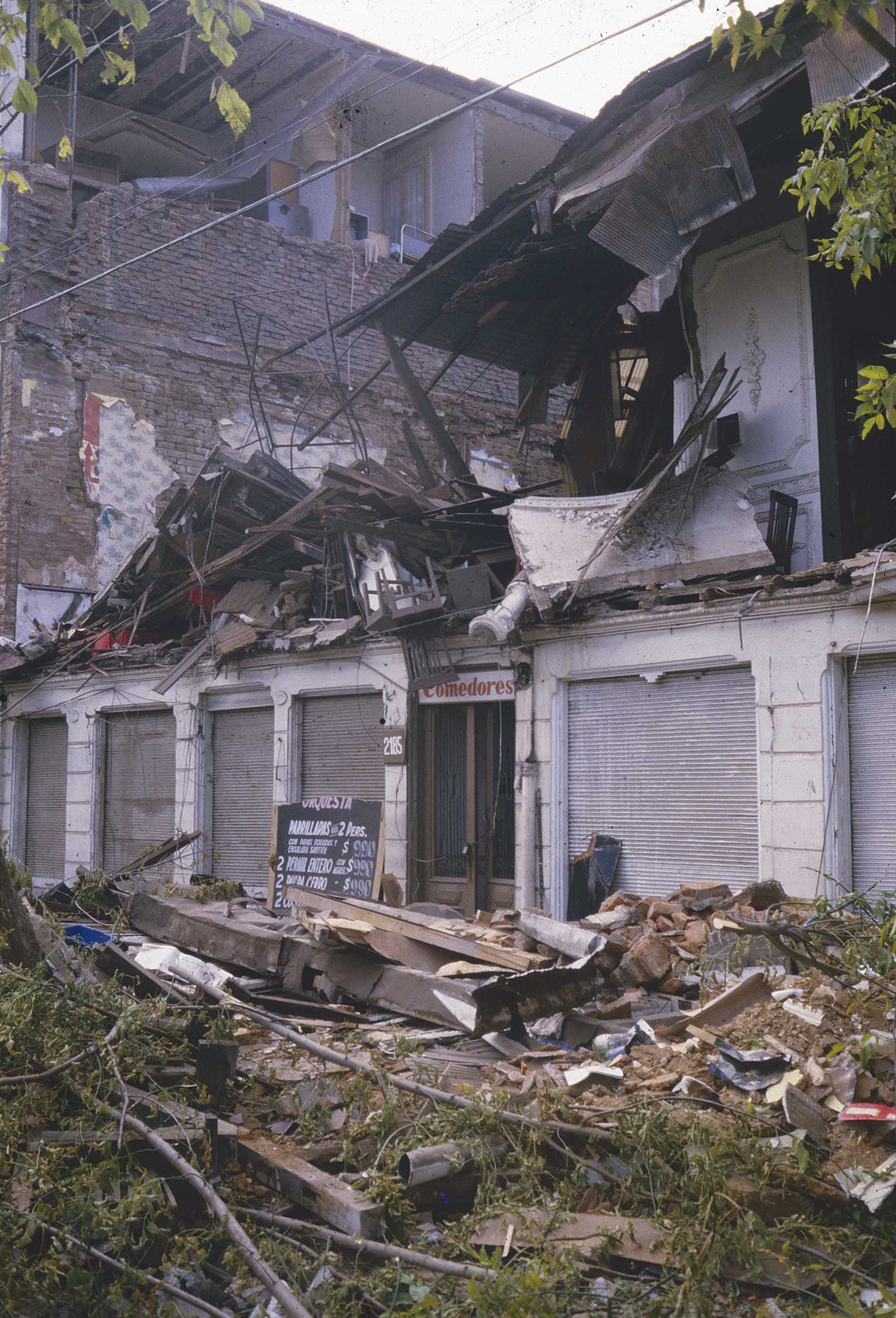 Restaurant La Terraza de Valparaíso en 1985