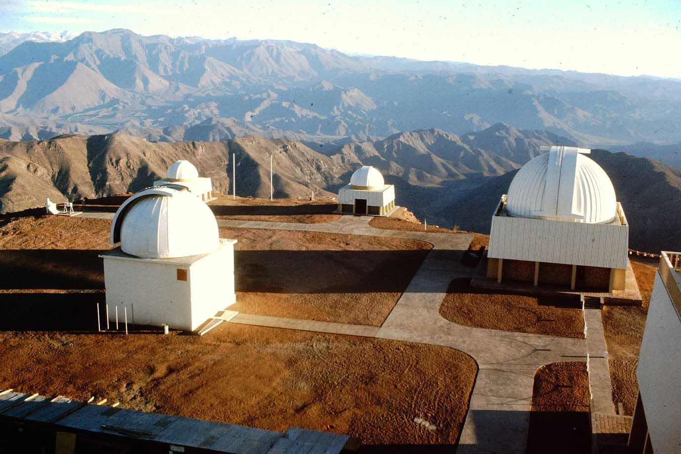 Observatorio Cerro Tololo en 1975
