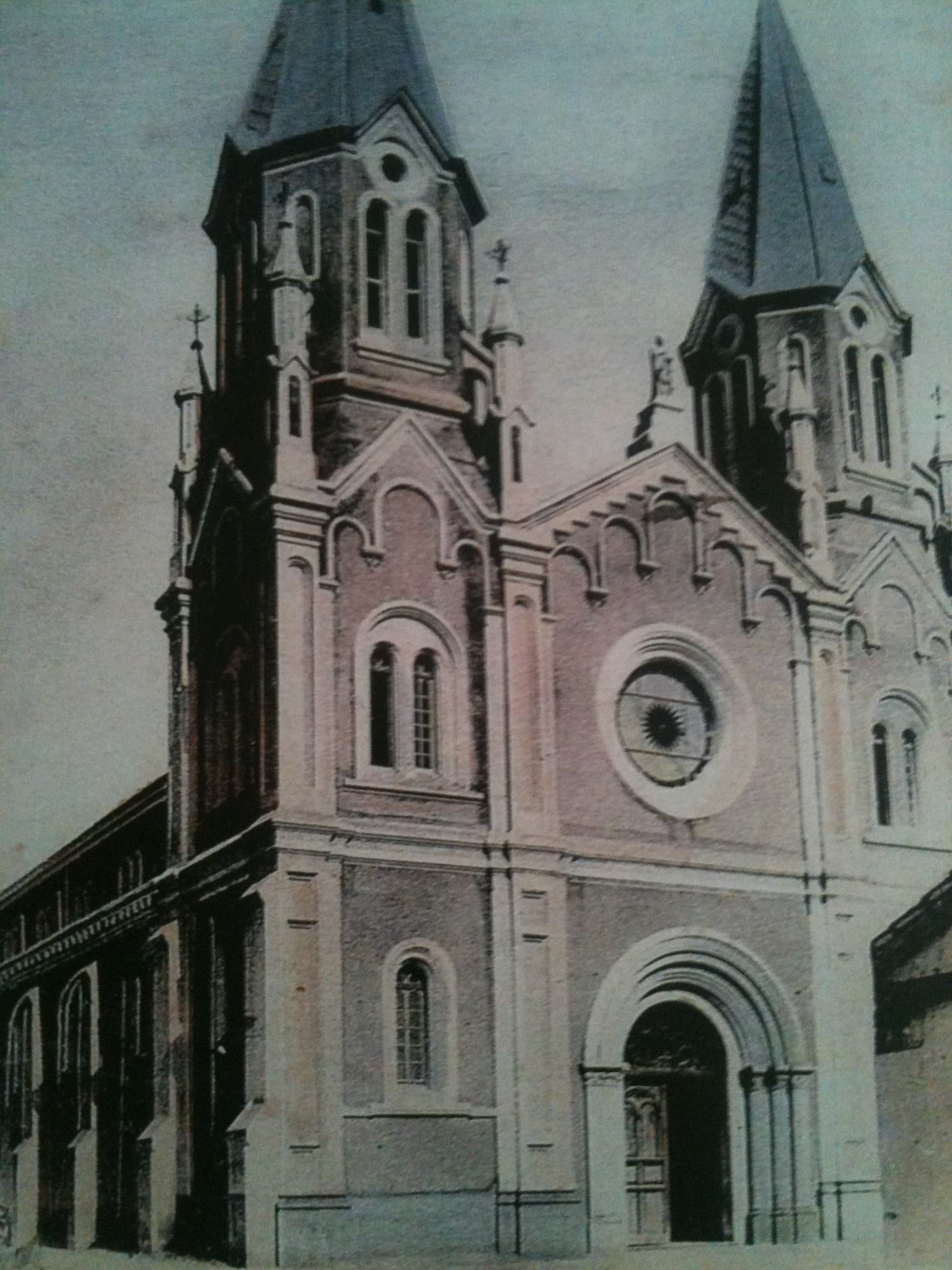Iglesia de San Alfonso Cauquenes en 1900