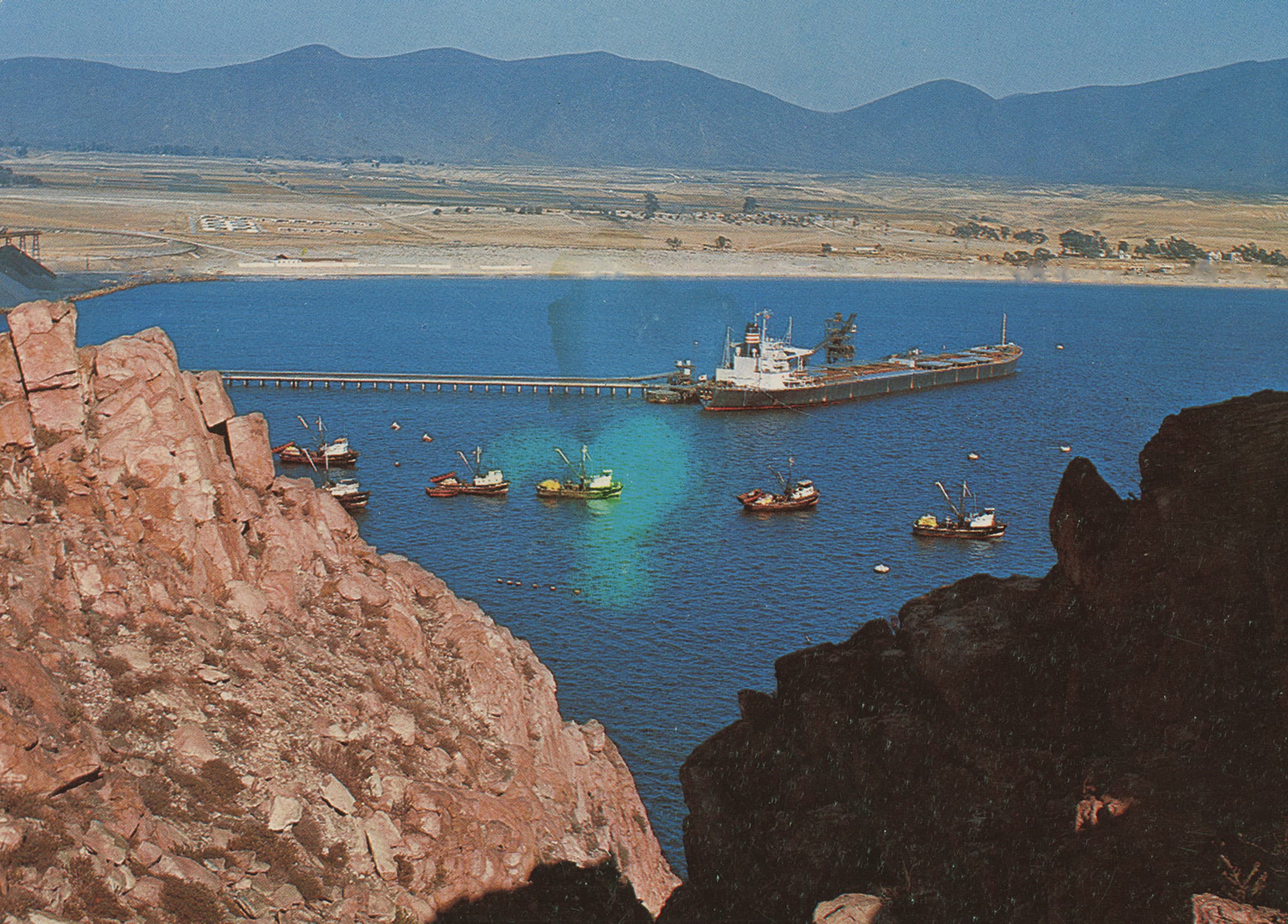 Coquimbo desde las rocas en 1987