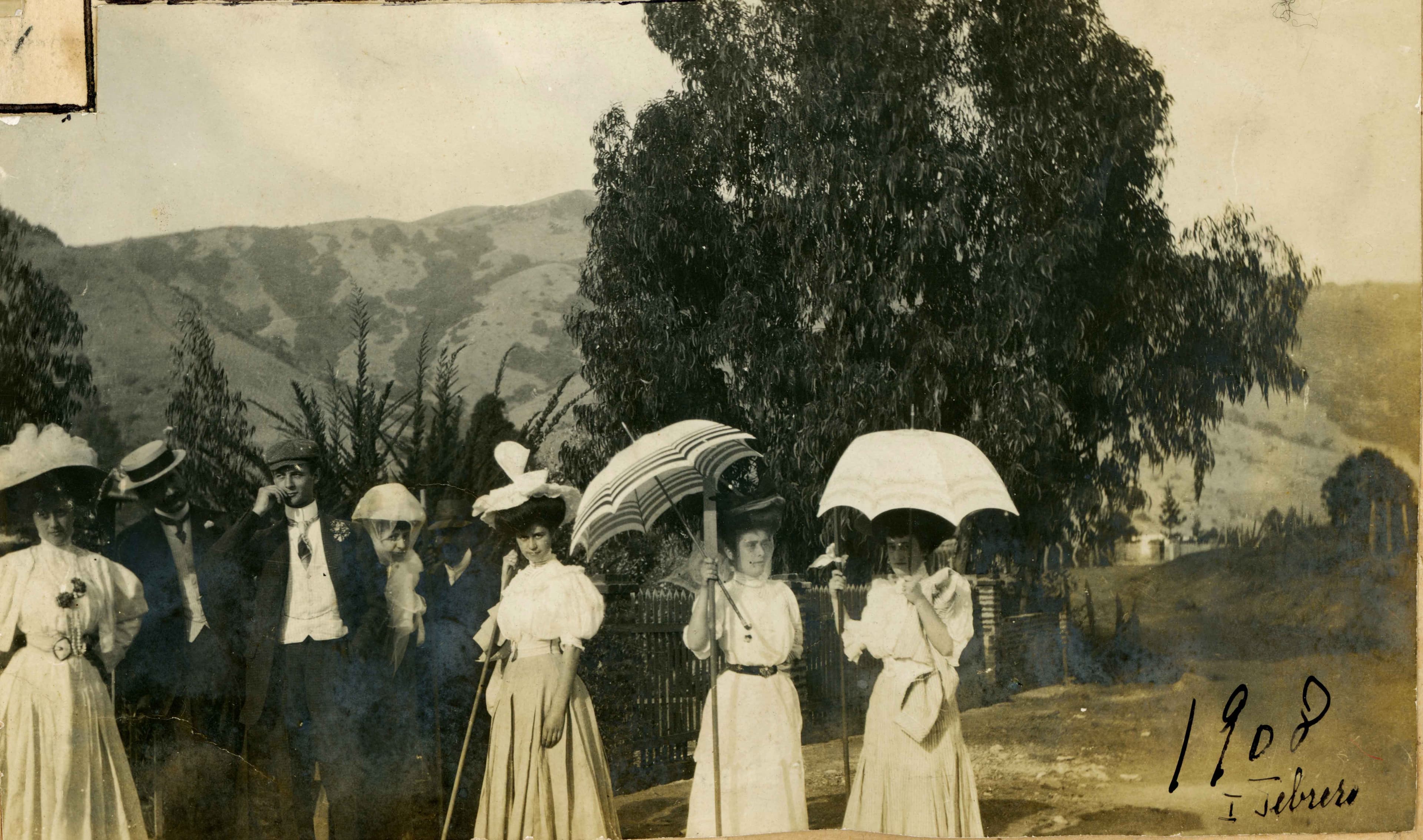 Zapallar en Febrero, 1908