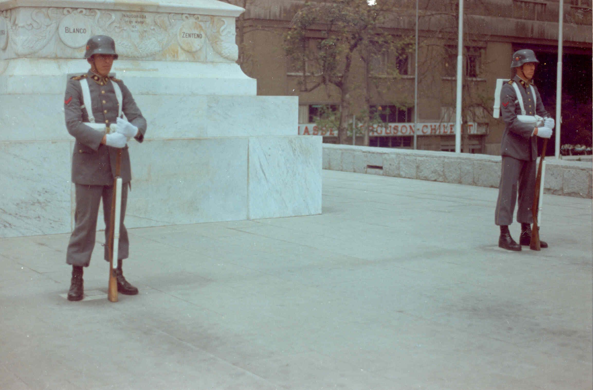 Plaza Bulnes en 1980