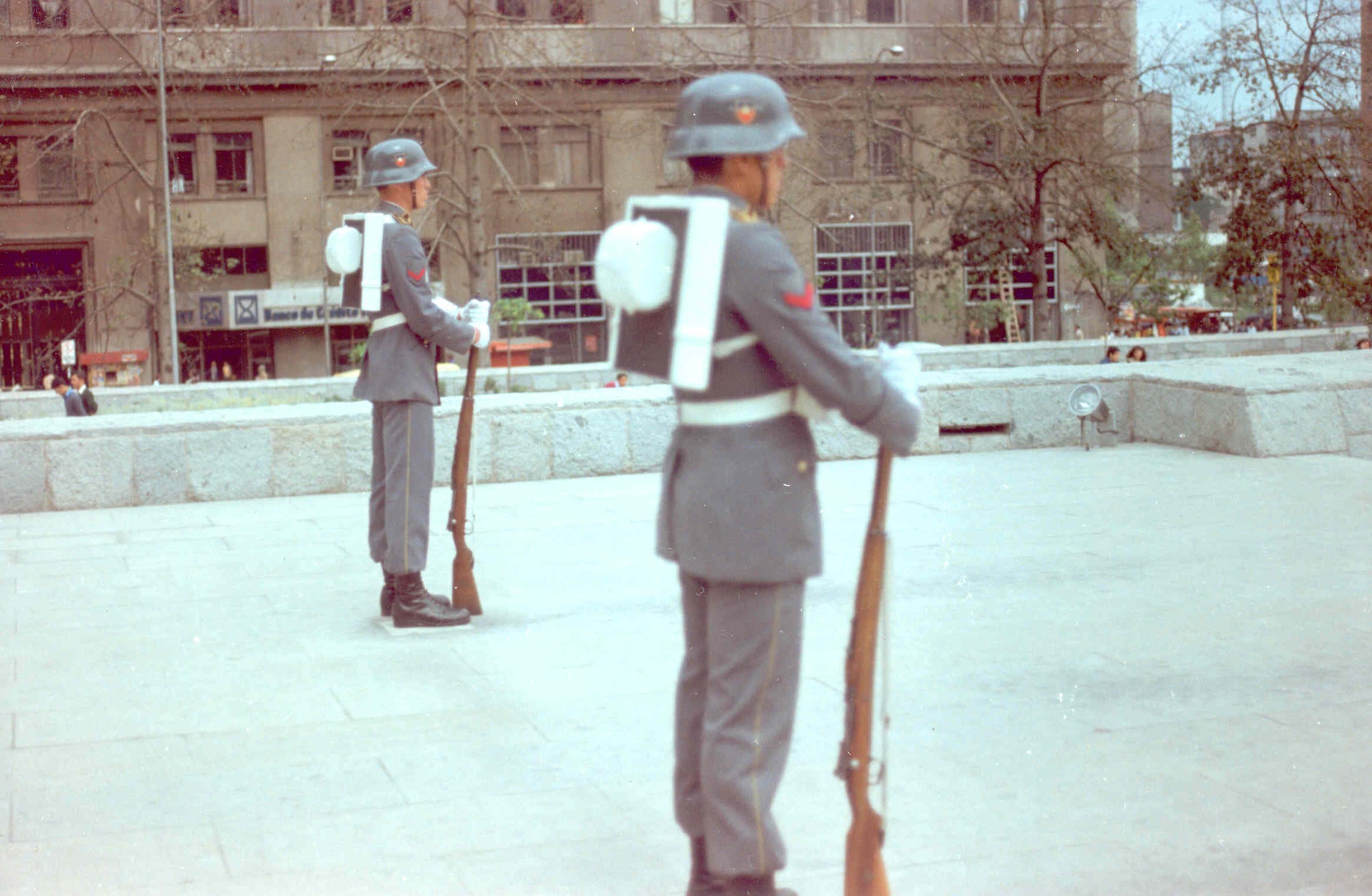 Plaza Bulnes en 1980