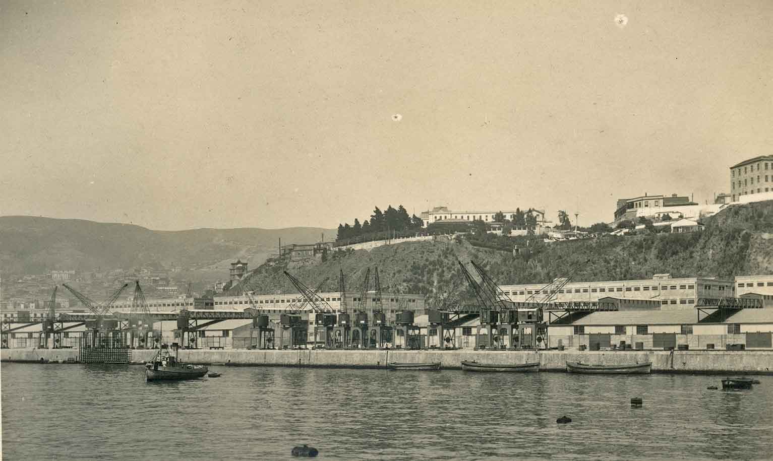Puerto de Valparaíso en 1924