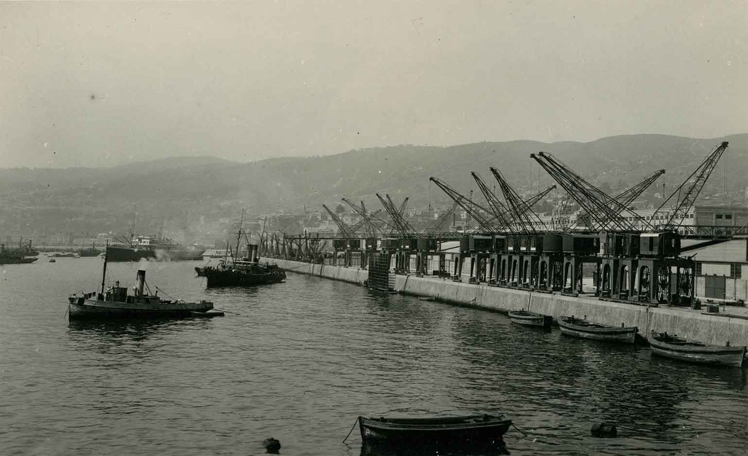 Puerto de Valparaíso en 1924
