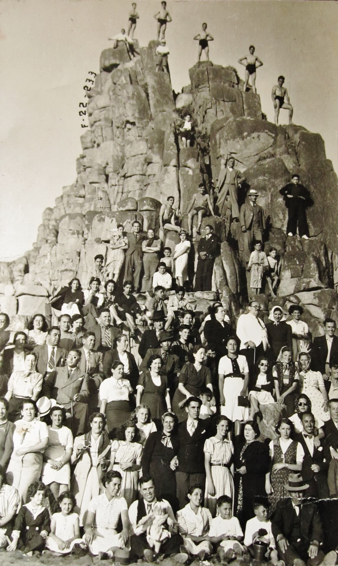 Verano en el balneario de Constitución, 1948