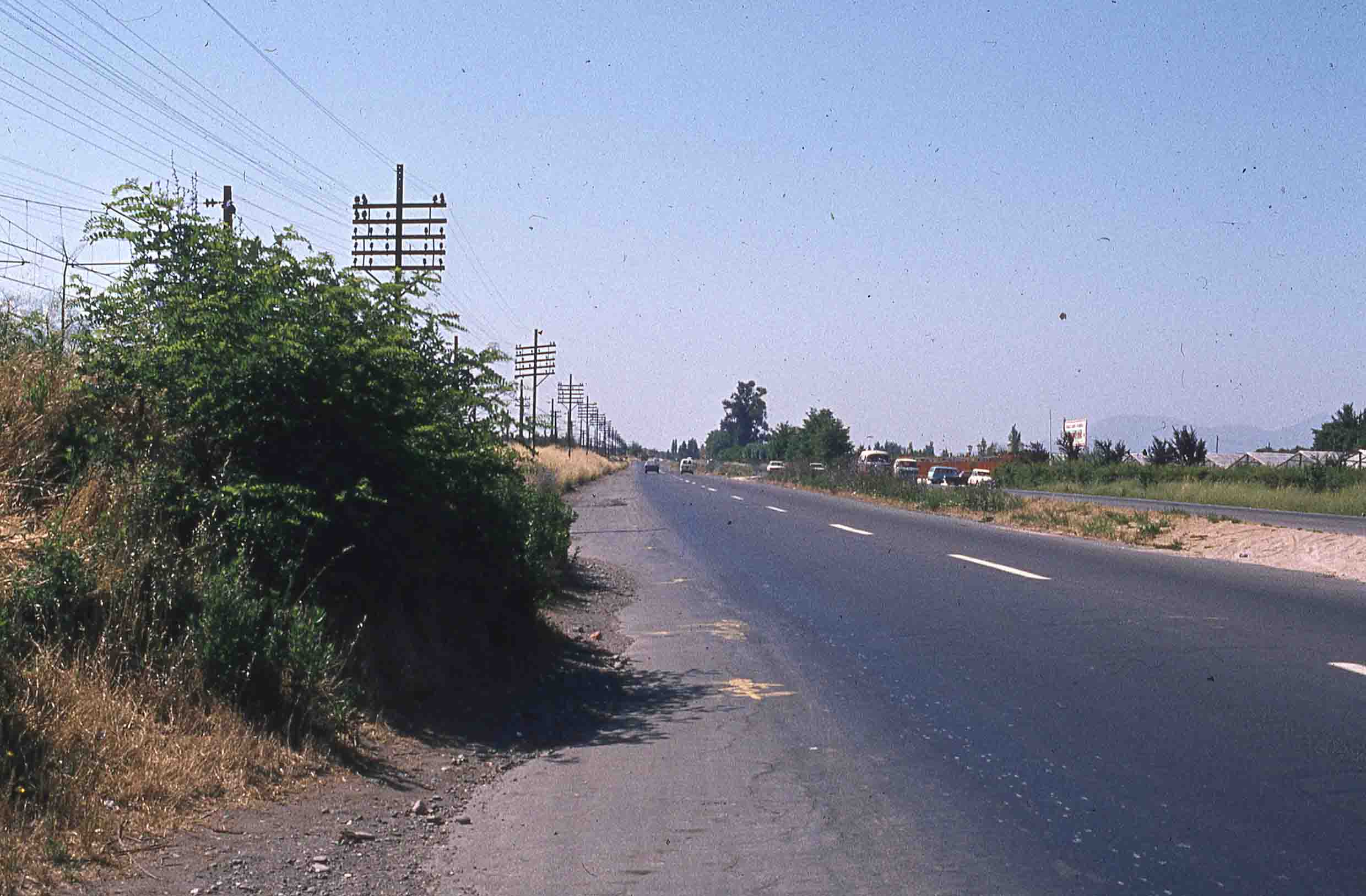 Panamericana sur en los 80