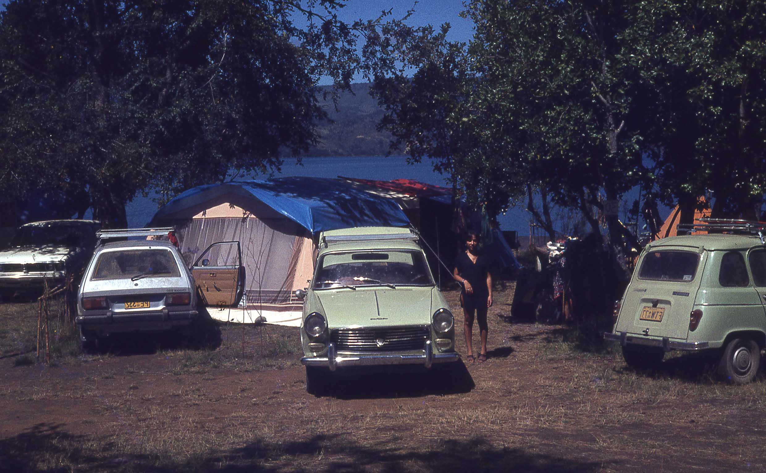 Camping en el sur de Chile a finales de los 70