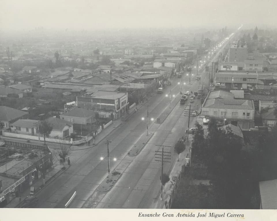 Gran Avenida en 1970