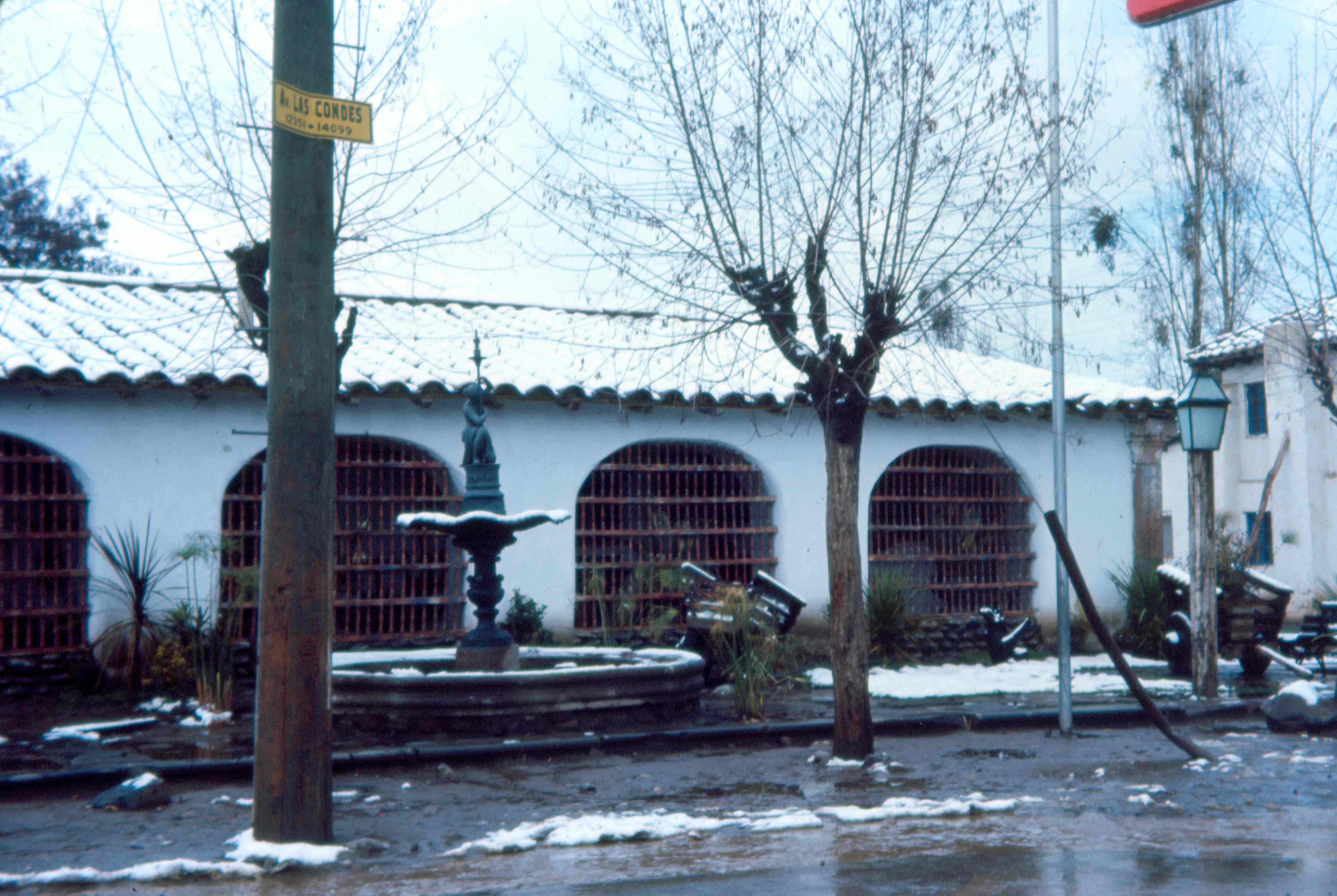 Avenida Las Condes en 1971