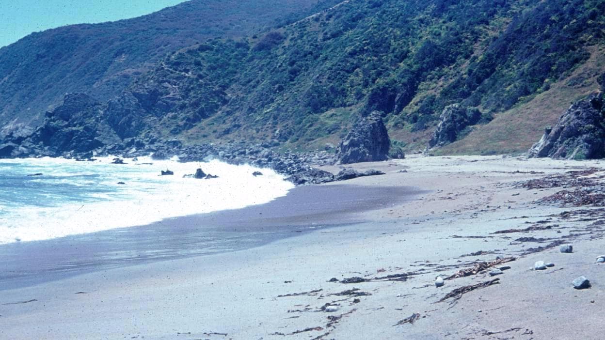 Playa Caleta Barco en 1971