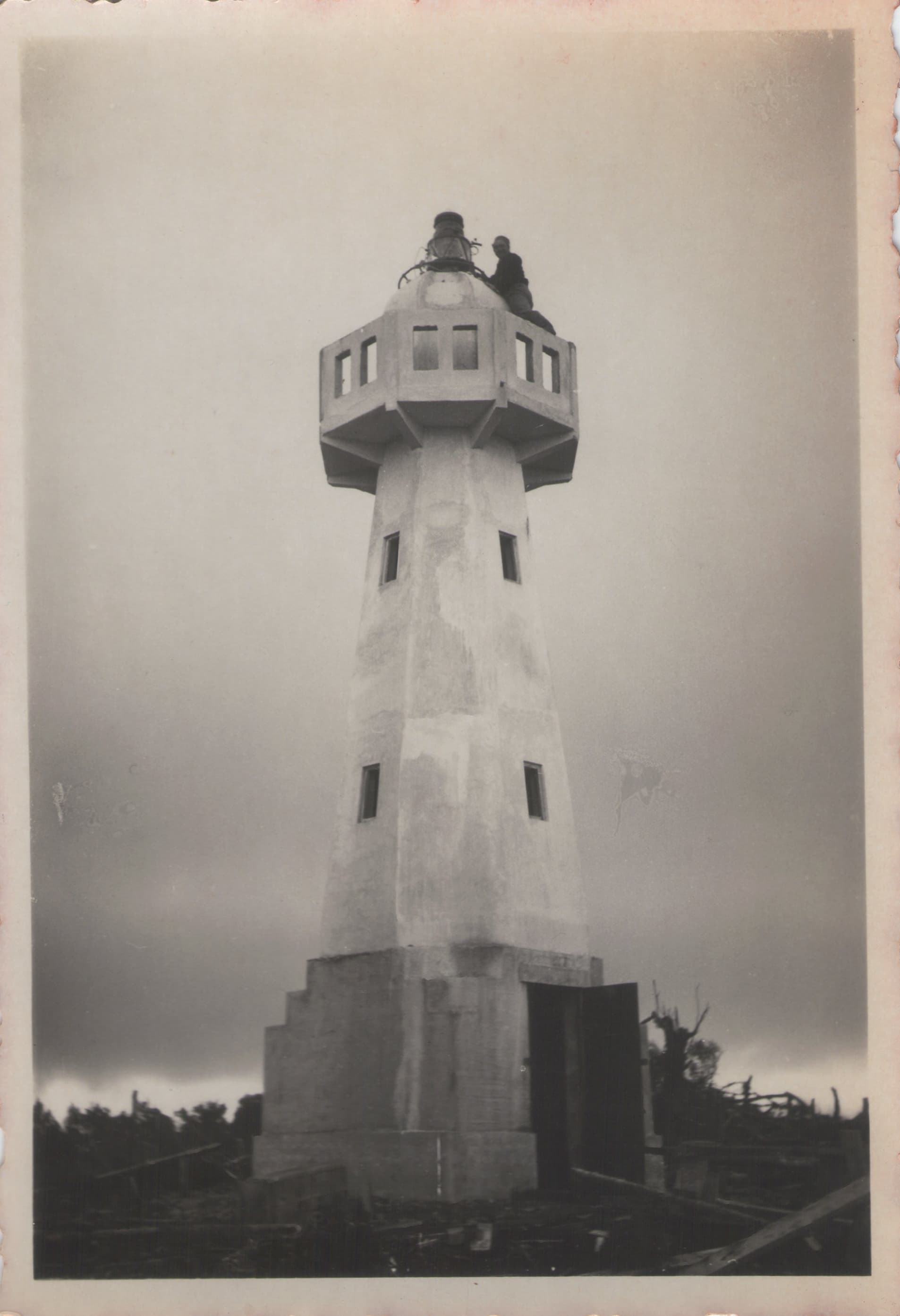 Faro San Isidro en 1942