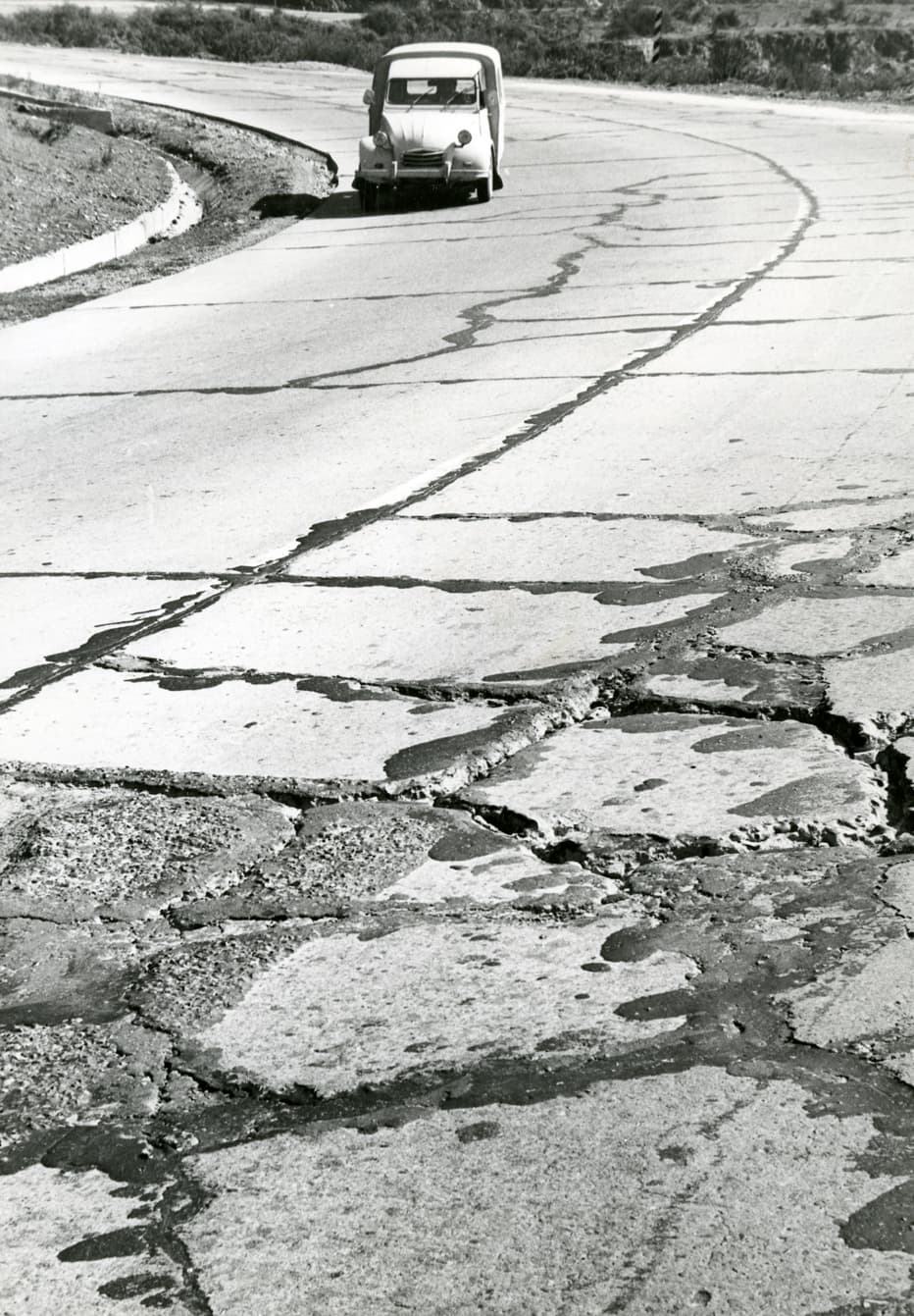 Cuesta El Melón en 1975