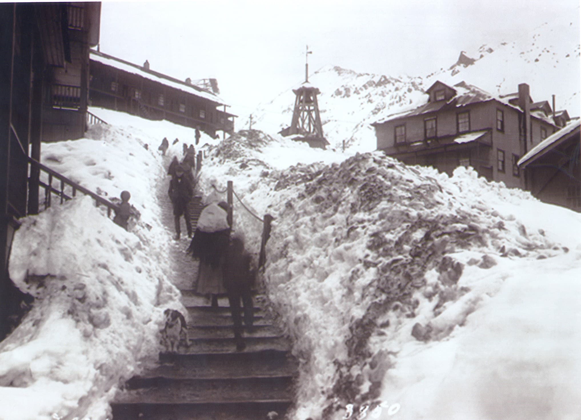 Entrada principal Sewell, 1919