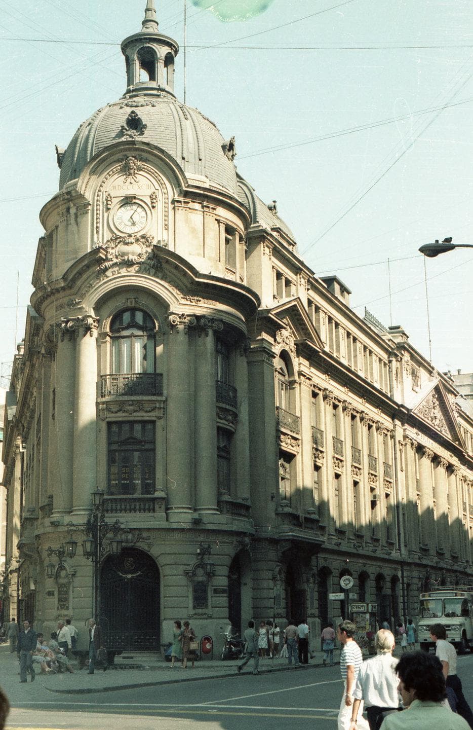Bolsa de Comercio, Santiago Ca 1980