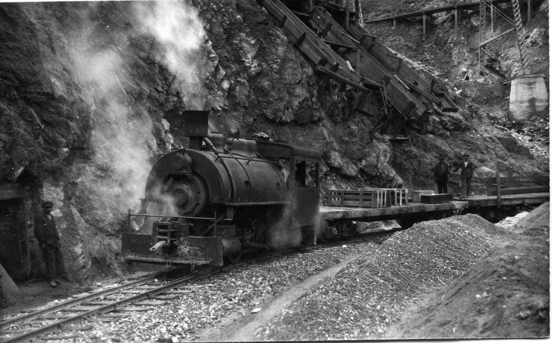 Ferrocarril Sewell, ca 1920
