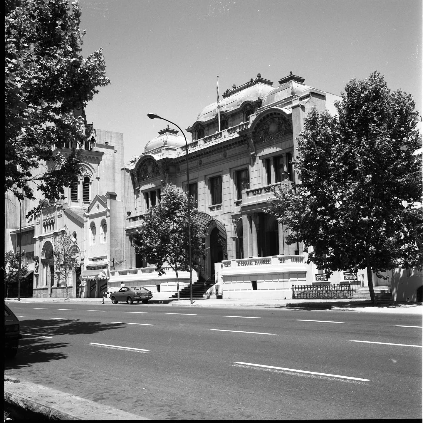 Palacio Ariztía en 1986