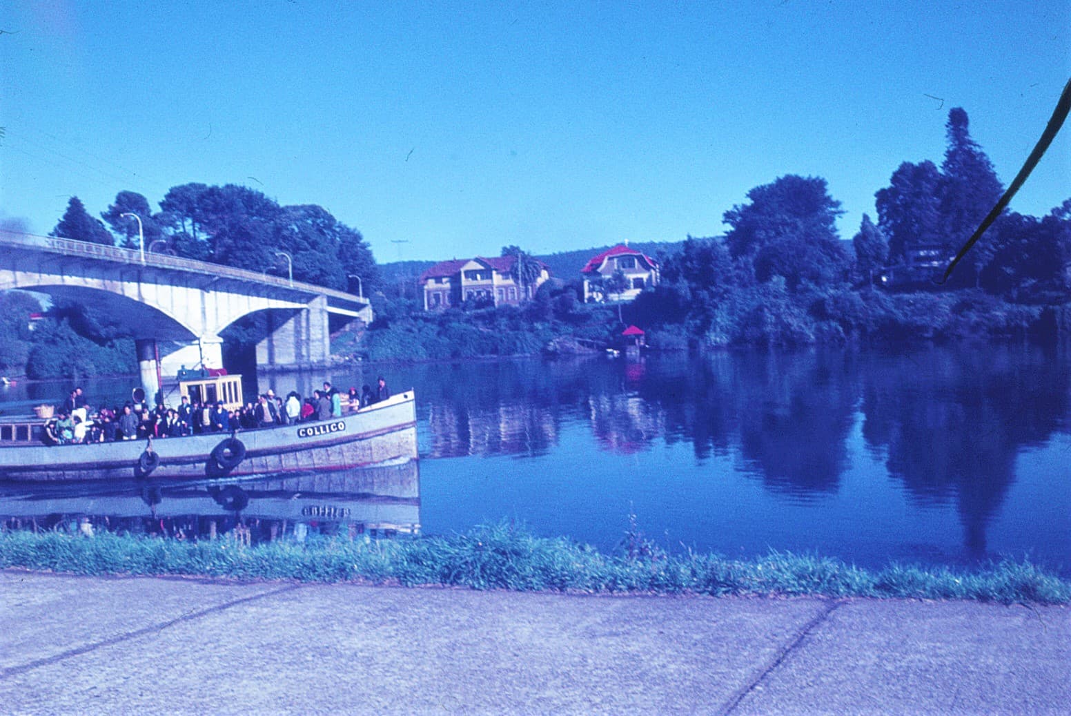 Vapor Collico en Valdivia, 1973