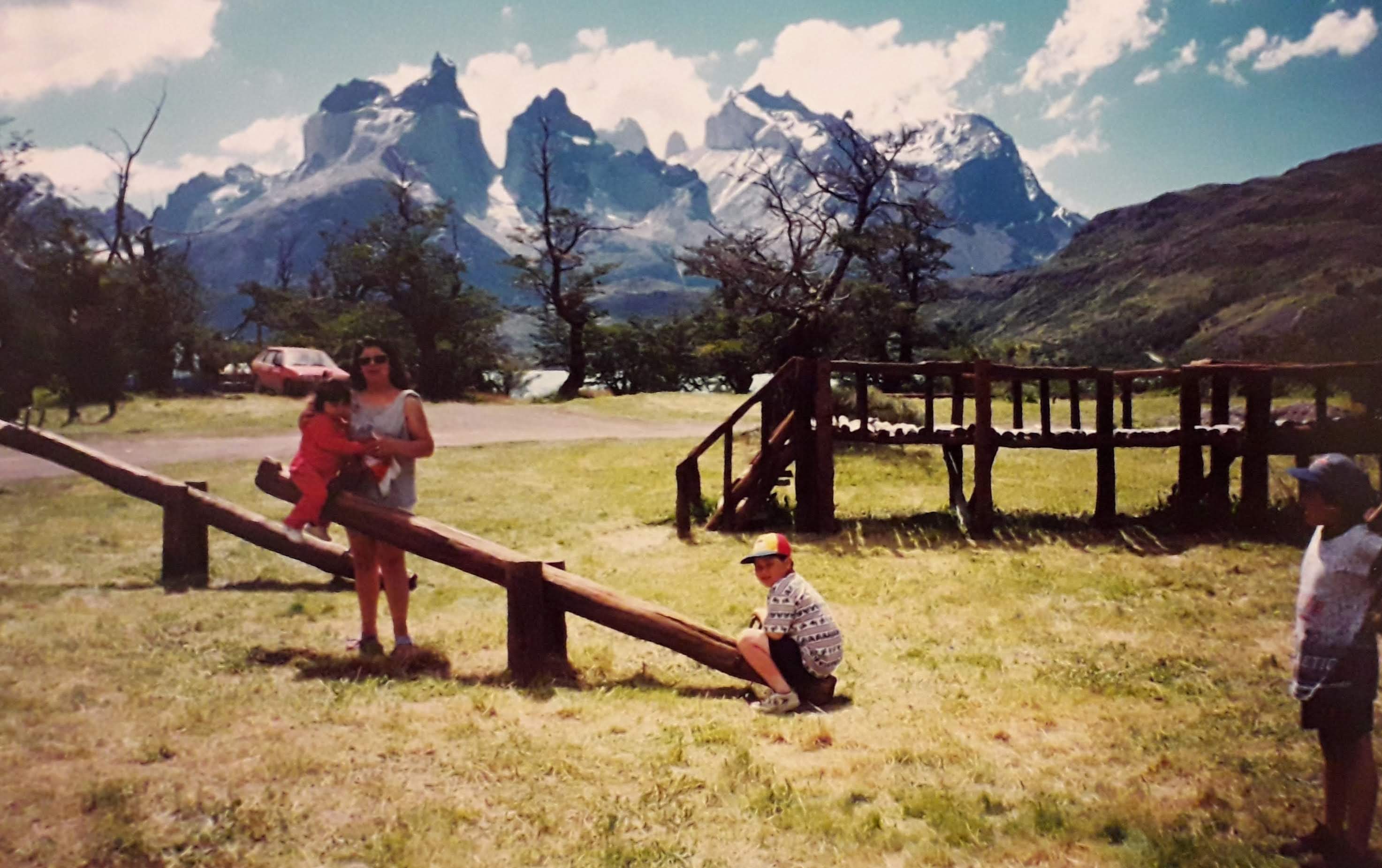 Camping en Torres del Paine en 1999