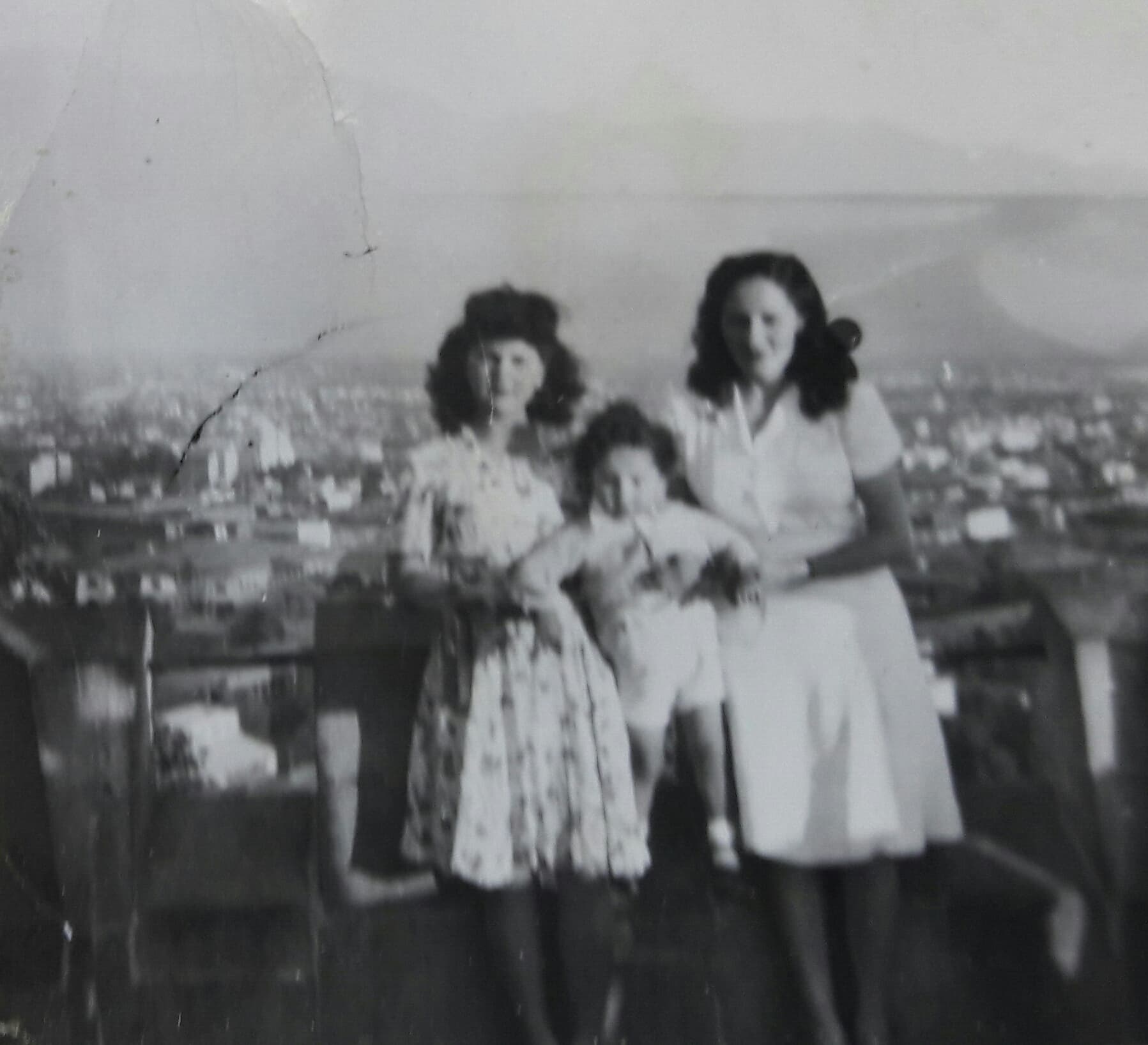 Cerro Santa Lucía, 1945