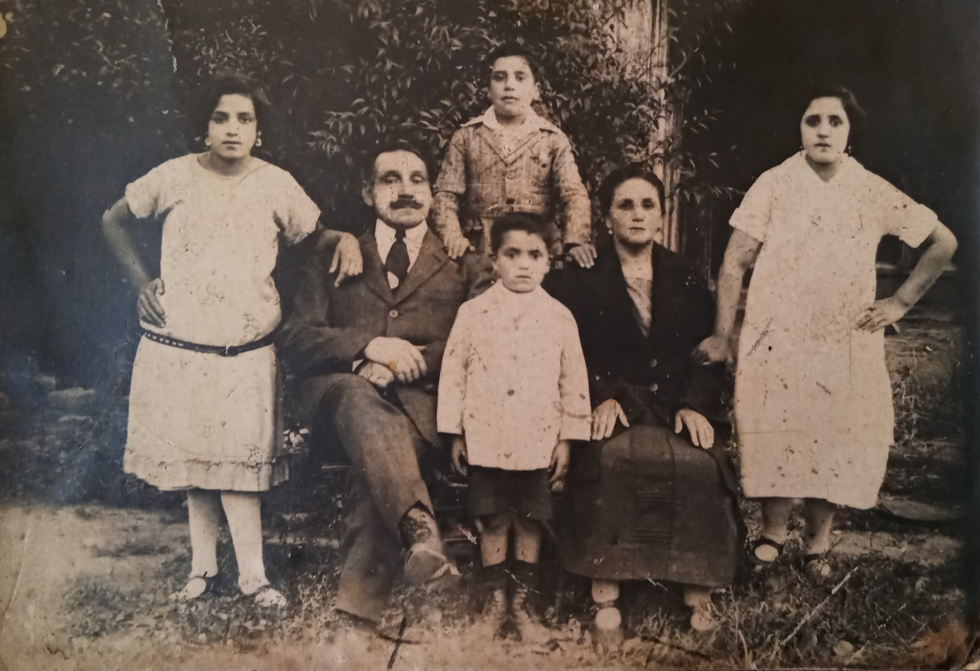 Familia Sandoval Pavez, 1922